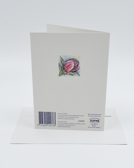 Wenskaart een tulp Anna (F12478)