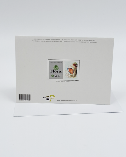 Greeting card nuthatch (F12495)