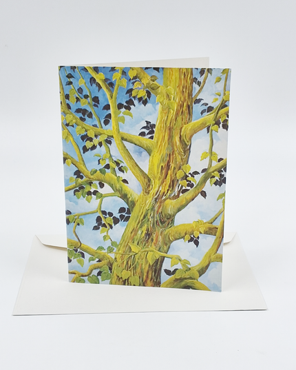 Greeting card tree Jan (F12521)