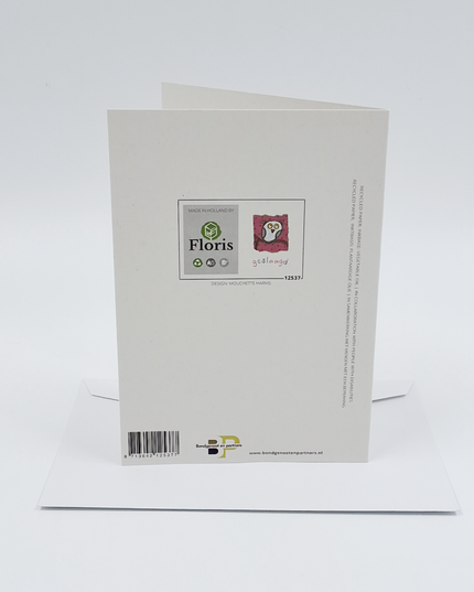 Carte de vœux hibou, transmise
