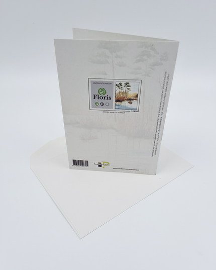 Condolence card riverbank (F12638)