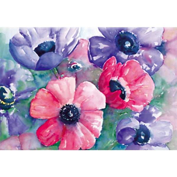 Wenskaart anemonen Ria (F12652)