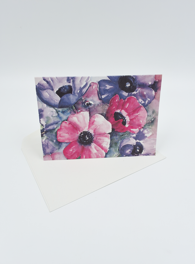 Wenskaart anemonen Ria (F12652)