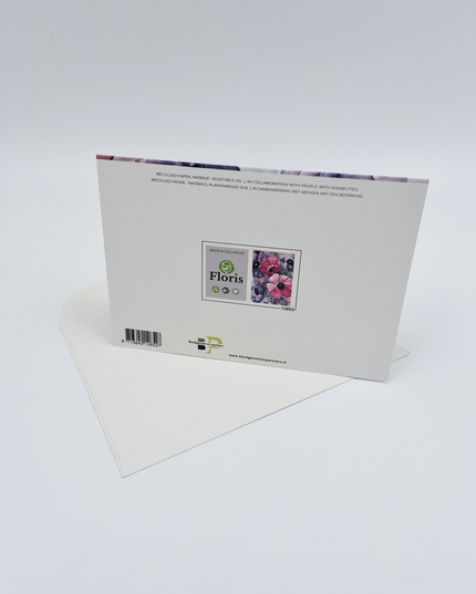 Greeting card anemones Ria (F12652)