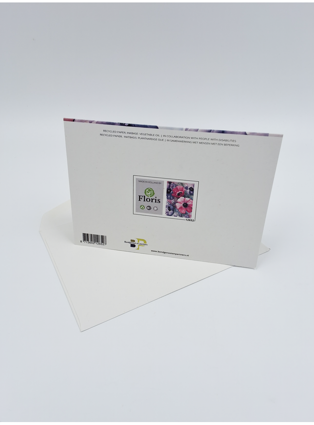 Wenskaart anemonen Ria (F12652)