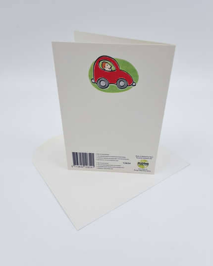 Greeting card success, hooray driver's license (F12654)