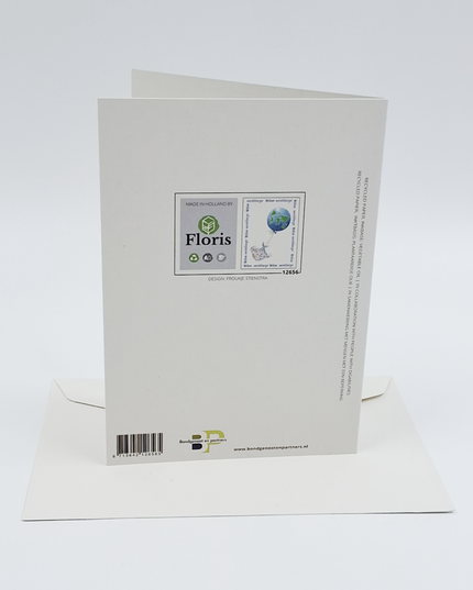Greeting card birth welcome world citizen (F12656)