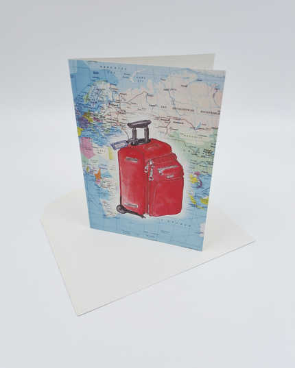 Greeting card travel (F12657)