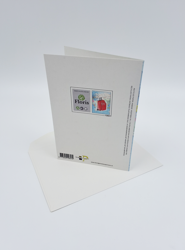 Wenskaart reizen (F12657)