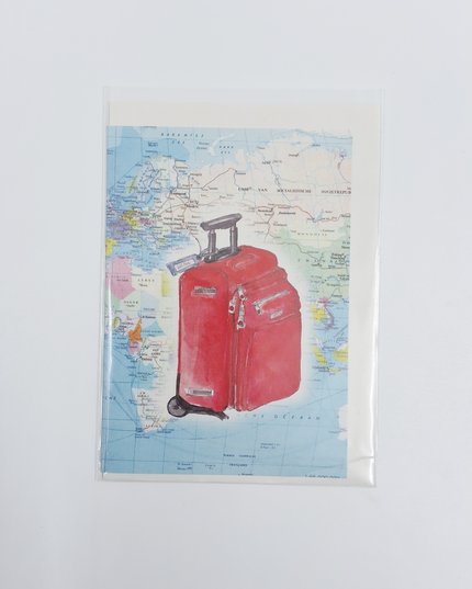 Greeting card travel (F12657)