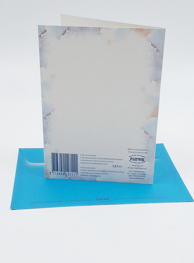 Wenskaart lied "Jan Huygen in de ton" (F12711)