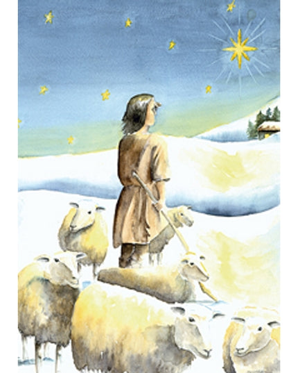 Shepherd greeting card