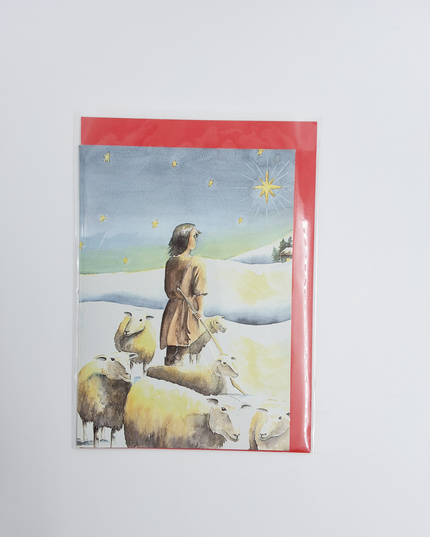 Shepherd greeting card