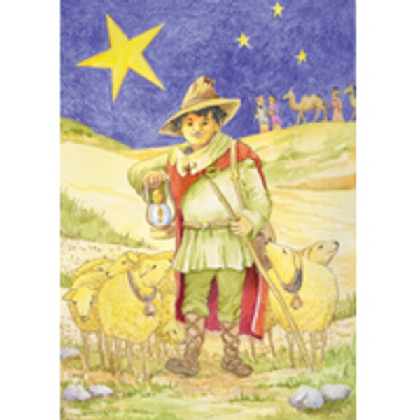Wenskaart herder 3 koningen (F12836)