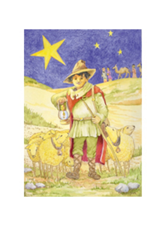 Wenskaart herder 3 koningen (F12836)