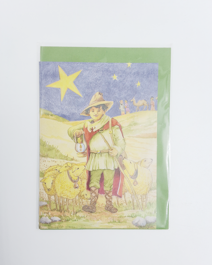 Wenskaart herder 3 koningen (F12836)