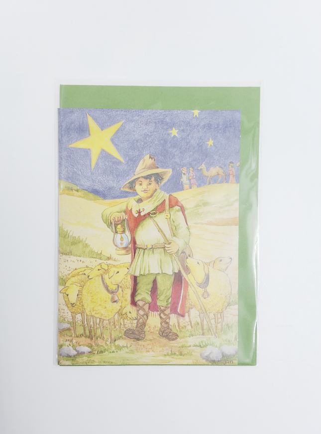 Wenskaart herder 3 koningen (F12836)