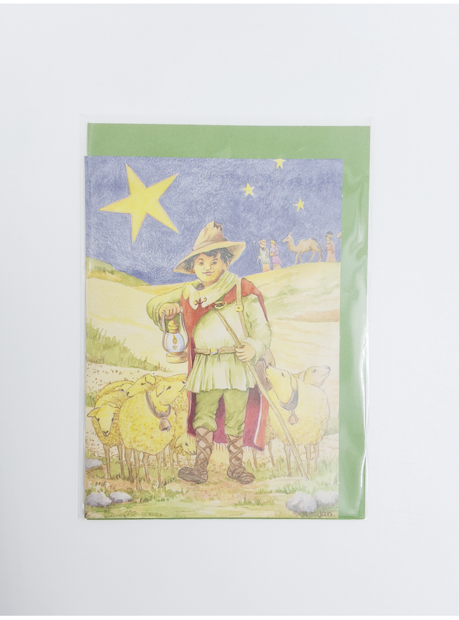 Wenskaart herder 3 koningen (F12836)