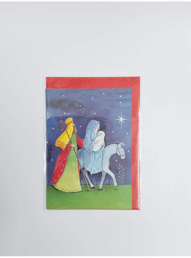 Wenskaart Jozef Maria blauw (F12947)