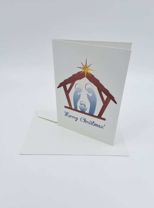 Wenskaart Jozef Maria "Merry Christmas" (F12968)