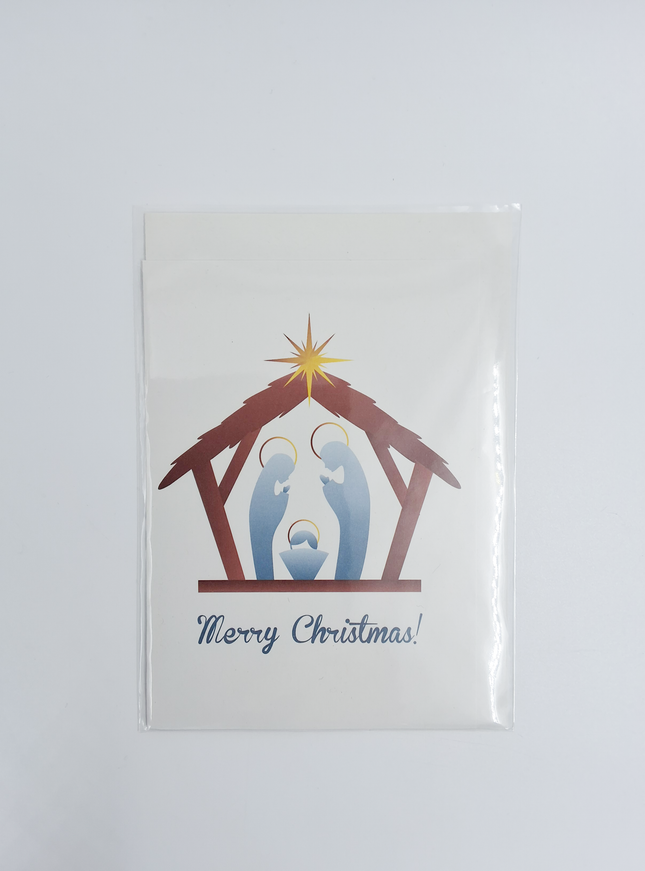 Wenskaart Jozef Maria "Merry Christmas" (F12968)