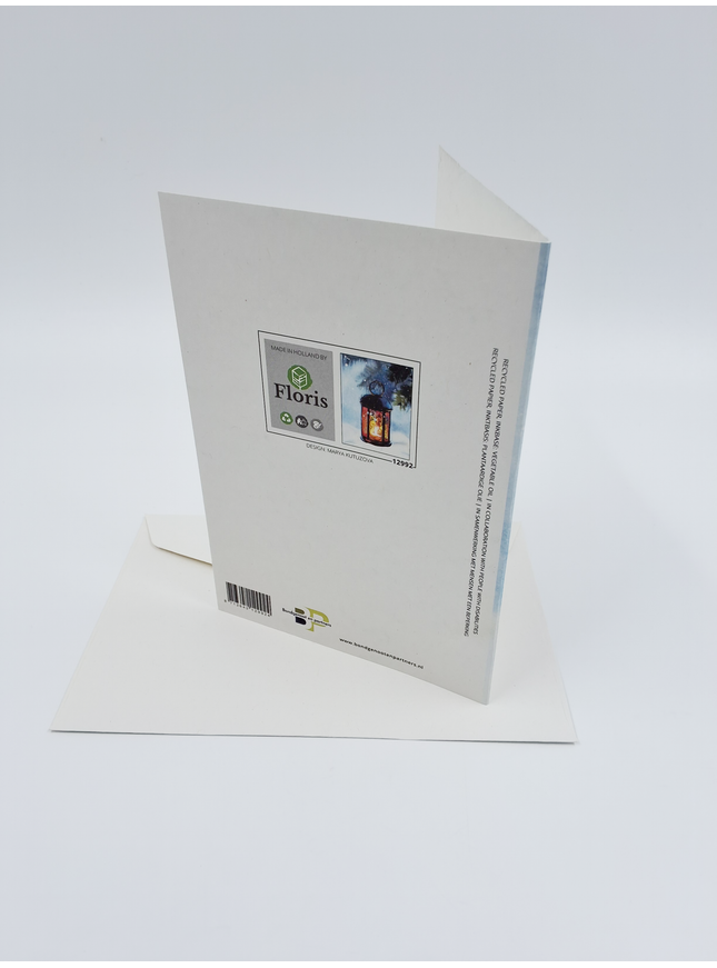 greeting card lantern