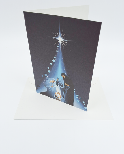 greeting card star Jesus Mary Joseph