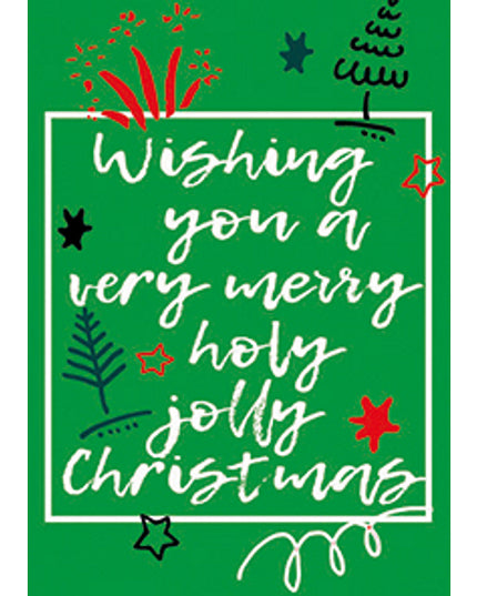 Wenskaart tekst "Wishing you ..." (F13028)