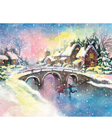 wenskaart winterlandschap (F13038)