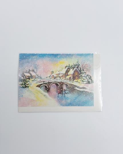 wenskaart winterlandschap (F13038)