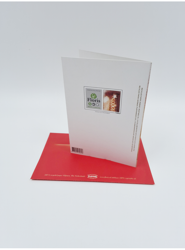 fenêtre de carte de vœux et étoile