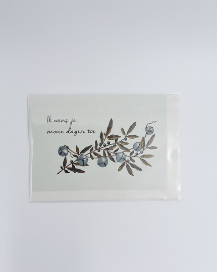 Greeting card I wish you