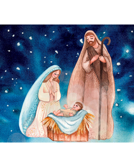 Joseph and Mary Greeting Card