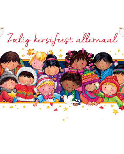 Christmas greeting card for children