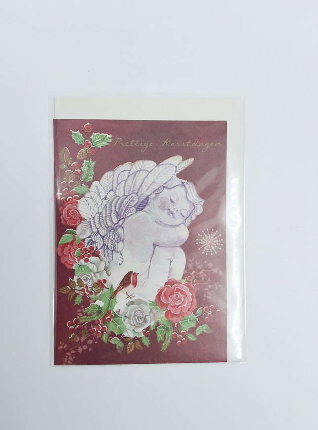Wenskaart dieren, prettige feestdagen (F13099)
