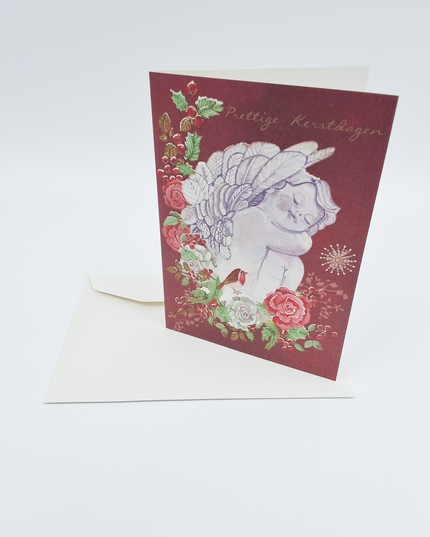 Wenskaart dieren, prettige feestdagen (F13099)