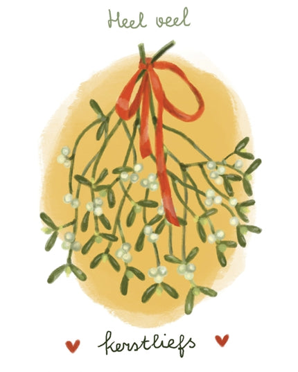 Wenskaart heel veel kerstliefs (F13105)