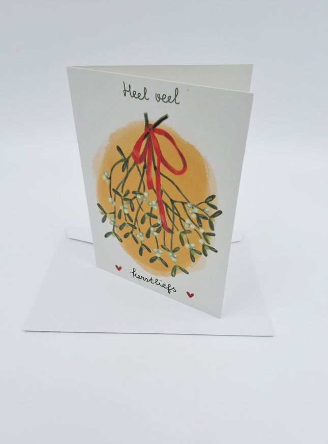 Wenskaart heel veel kerstliefs (F13105)