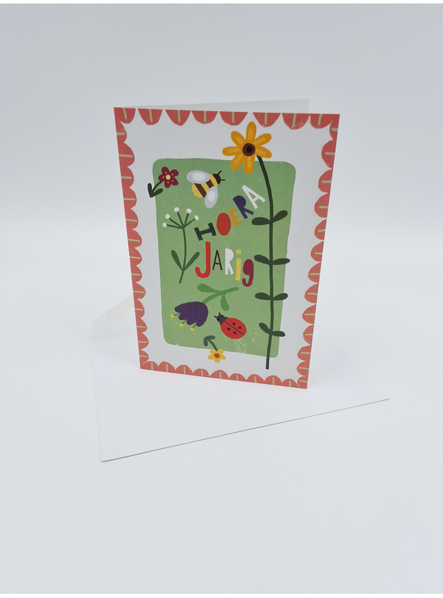 Carte de vœux joyeux anniversaire