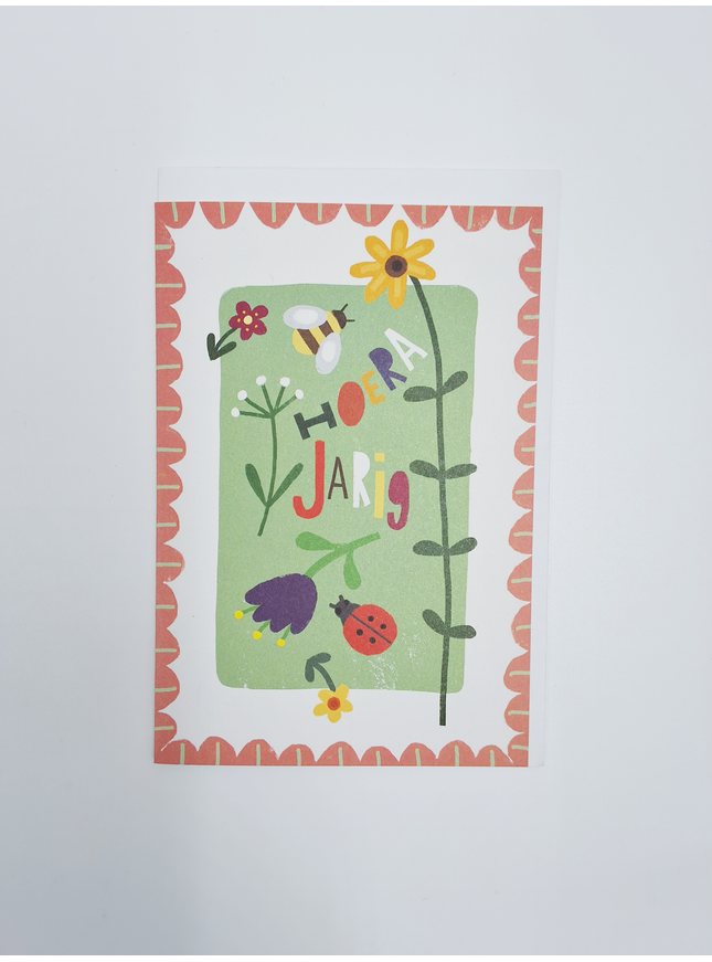 Carte de vœux joyeux anniversaire