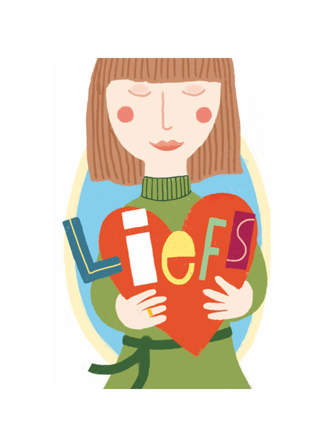 Greeting card love (F15017)