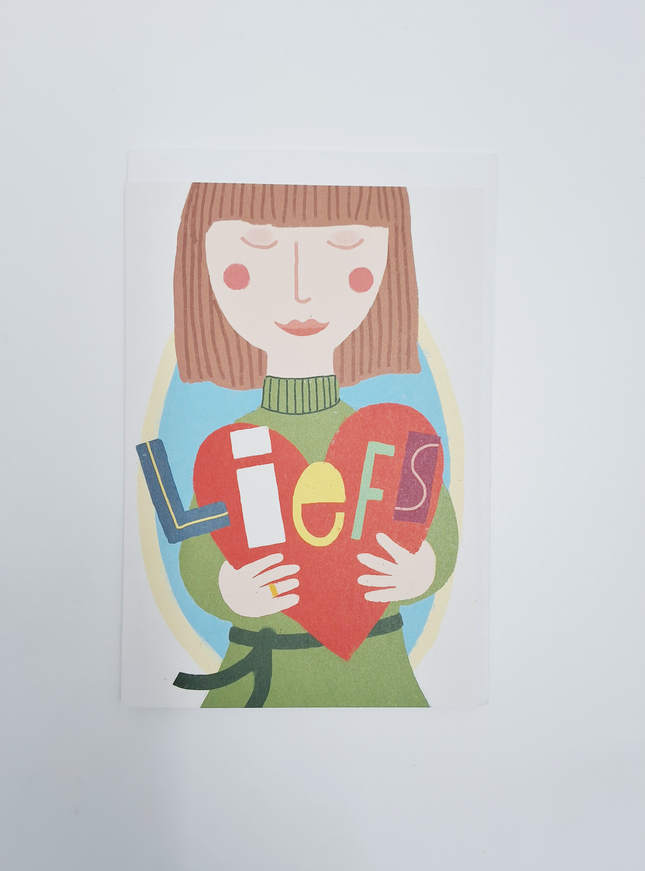 Wenskaart liefs (F15017)