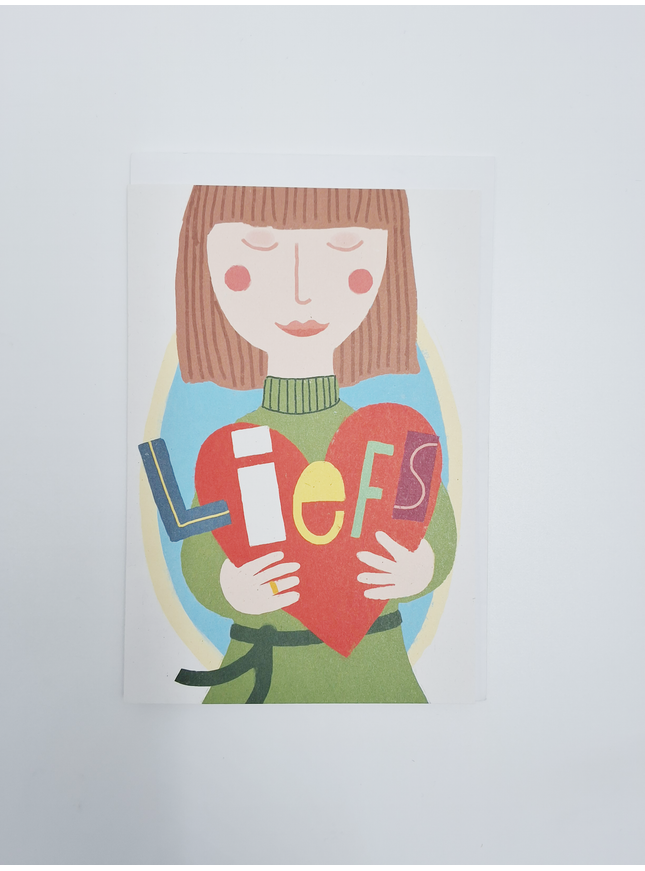 Greeting card love (F15017)