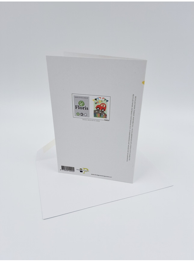 Carte de vœux : Hourra pour ton permis de conduire !