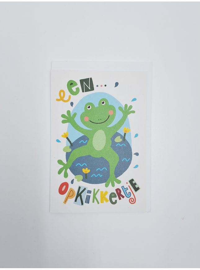 Wenskaart een opkikkertje... (F15046)