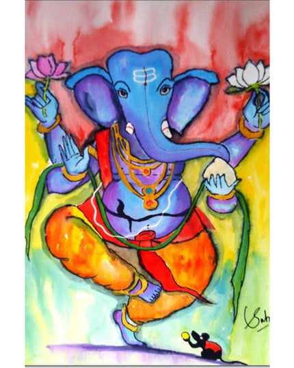 Wenskaart Ganesha (F20066)
