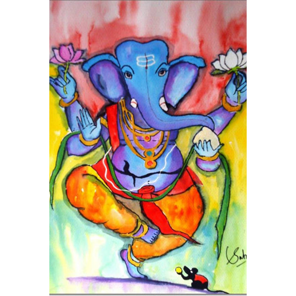 Wenskaart Ganesha (F20066)