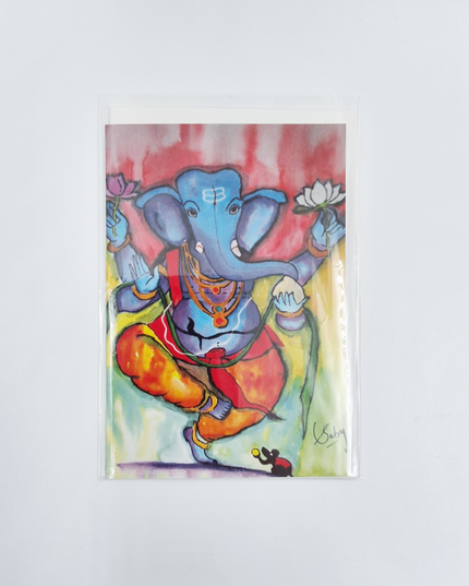 Wenskaart Ganesha (F20066)