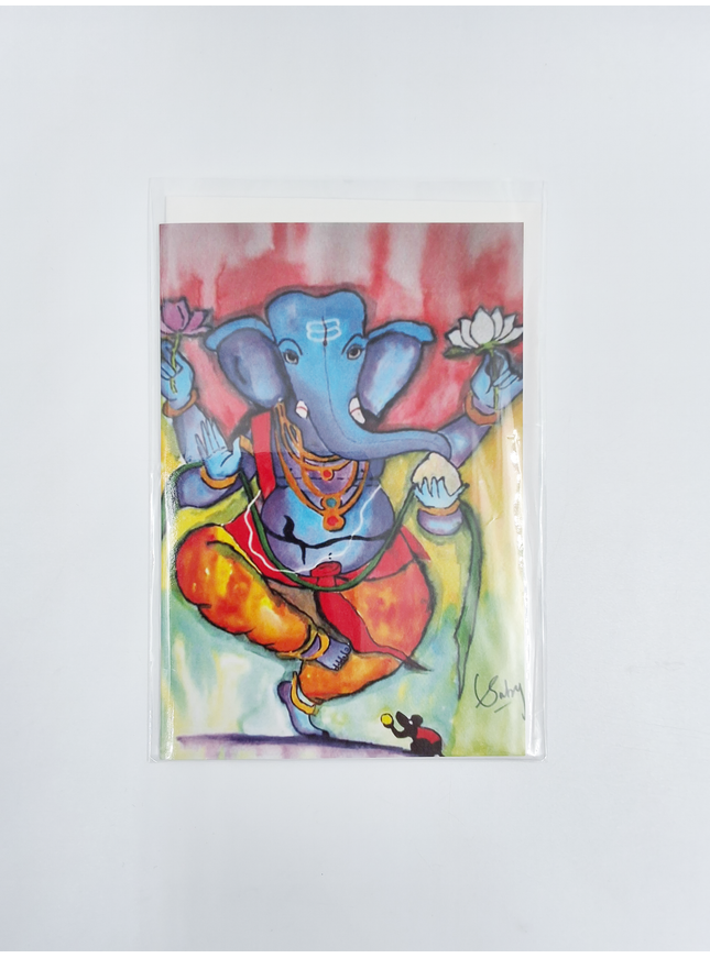 Wenskaart Ganesha (F20066)
