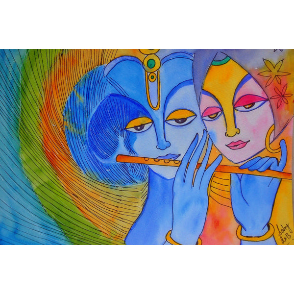 Wenskaart Krishna (F20067)